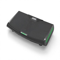 Mesin Latihan Getar 4D Vibration Plate 150kg Beban Maksimum Vibrator Power Fitness untuk Latihan Seluruh Tubuh