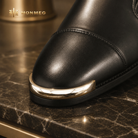 Étiquettes métalliques personnalisées HONMEO, étiquettes en relief pour chaussures, vêtements, logo, étiquette en métal pour jeans