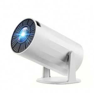 Proyector Portátil con WiFi y Bluetooth, Compatible con 4K 1080p, Proyector de Películas para Interiores/Exteriores con Sistema de Video - Product Image 1