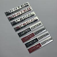 Autocollants de véhicule en aluminium 3D personnalisés BBT, autocollants pour camion, moto, voiture, badges adhésifs, badge de voiture en métal
