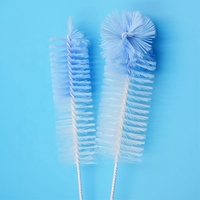 Ventes directes d'usine brosse de nettoyage en nylon en acier inoxydable multifonctionnelle ensemble de quatre pièces de spécifications complètes