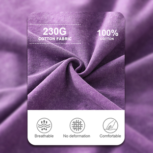 Abbigliamento da <span class=keywords><strong>uomo</strong></span> <span class=keywords><strong>taglie</strong></span> forti, marchio di tendenza europeo e americano, t-shirt da <span class=keywords><strong>uomo</strong></span> a maniche corte in cotone a doppio strato antibatterico 230G - Product Image 4