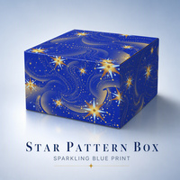 Boîtes d'emballage personnalisées pour feux d'artifice, design Fleur de la Mer Fantastique, vente en gros, fabricant OEM