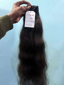 Extensions de cheveux humains 100 % naturels, longs, ondulés, non traités, vierges, pour la fabrication de perruques, extensions, coiffure en salon, beauté - Product Image 6