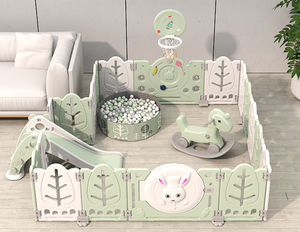 Parc pour bébé le plus vendu, tapis d'éveil intérieur pour bébé, clôture de protection, barrière de sécurité pour bébé, tapis de marche pour bébé - Product Image 4