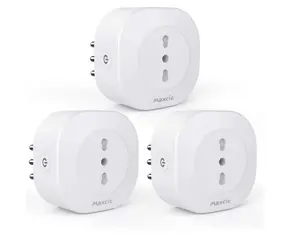 XUGUANG – nouvelle prise intelligente pratique d'italie Zigbee/WiFi, chargeur standard, adaptateur à 3 broches, alimentation électrique, prise intelligente