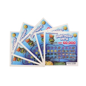 Tarjetas de Lotería Rasca y Gana Únicas con Impresión Digital y Temas Festivos que Ofrecen una Variedad de Opciones de Juego para Ganar - Product Image 3