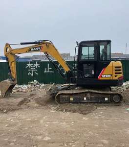 Miniexcavadora SANY60C SY 60 Usada, Excavadora Pequeña de 6 Toneladas, Modelo 2022, Motor, Caja de Cambios, Bomba, 600 Horas, Capacidad de Cucharón de 0.23m, en Venta - Product Image 3