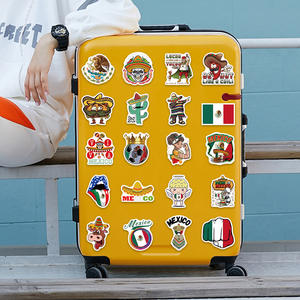 Pegatinas de grafiti para ordenador portátil, pegatinas de vinilo de dibujos animados divertidos de estilo mexicana, 60 uds. - Product Image 3