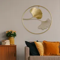 Home Decor Luxury China Home Decor Wholesale Modern Nordic Luxury Minimalist Kids Room Metal Flower Wall Hanging Art Other Home Decor Items