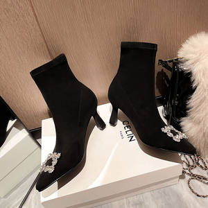 Женские ботильоны с острым носком, размеры 7,5 см - Product Image 3