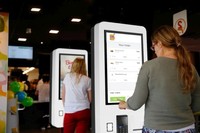 Kiosque de commande automatique à écran tactile pour restaurant, kiosque de commande de menu, hôtel, kiosque de commande en libre-service