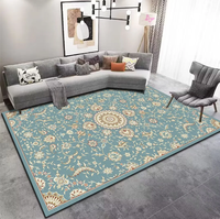Tapis moderne 2x3 de haute qualité, brodé à la machine, prix d'usine, ensembles de tapis antidérapants pour salon, abstrait