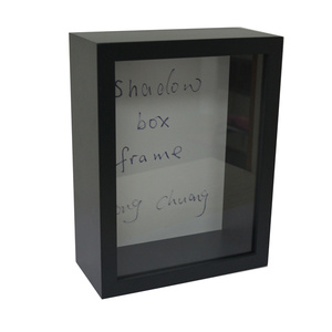 New <strong>Square</strong> Deep Shadow Box <strong>White</strong> Black Photo Picture <strong>Frames</strong> - Product Image 2