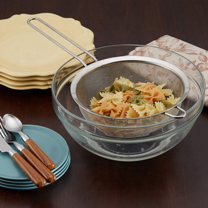 Passoire à mailles fines <span class=keywords><strong>en</strong></span> acier inoxydable 100%, ensemble de 3 <span class=keywords><strong>tamis</strong></span> de <span class=keywords><strong>cuisine</strong></span>/passoire <span class=keywords><strong>en</strong></span> acier inoxydable, passoire galvanisée - Product Image 2