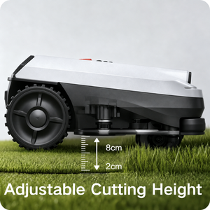 Lawnova Roboter-Rasenmäher für den Hausgebrauch Automatischer Mäher Zero-Turn-Roboter-Mäher mit NRTK+Vision-Navigation für 1000m² - Product Image 4