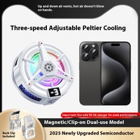2025 nouveau RGB lumière TL07 téléphone refroidisseur de jeu magnétique semi-conducteur Mobile radiateur anneau lumière efficace ventilateur de refroidissement pour Mobile