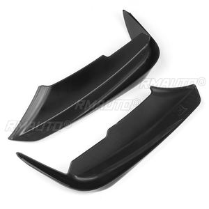 New 2x Front Bumper <b>Splitter</b> Fog Lamp Eyebrow Trim Flap Canards Body Kit for BMW F30 F31 M Sport 2012-2019 Front Side Spoiler - Product Image 4