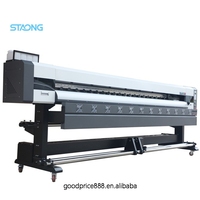 Imprimante à jet d'encre éco-solvant Audley XP600 I3200 de 1,8 m pour impression de vinyle, bâches flexibles, affiches et papiers peints