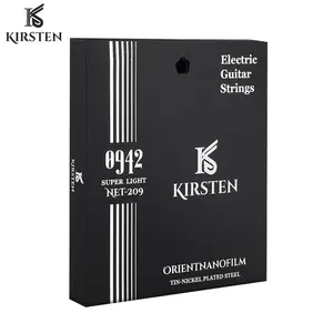 Film coated electric guitar strings NET 210 orientnanofilm coated strings