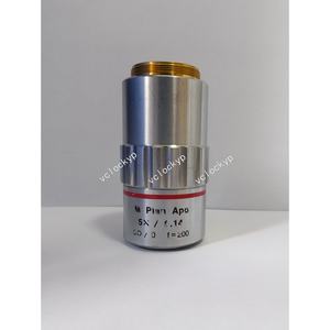 Objetivo de Campo Brillante Acromático Completo M Plan Apo 5x/0.14 de Mitutoyo, USADO, 1 PIEZA - Product Image 1