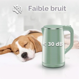 High-quality Cordless Double-walled 1800W 2.0L Electric <b>Kettle</b> Plastic Smart Design Multi-<b>temperature</b> <b>Control</b> Automatic Shut-off - Product Image 3