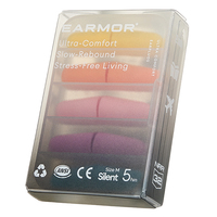 Nouveauté EARMOR E01 Bouchons d'oreilles en mousse PU à réduction de bruit de 36 dB, protection auditive CE ANSI, bouchons d'oreilles insonorisants pour dormir