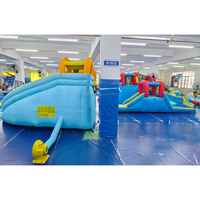 Château gonflable avec toboggan pour enfants et tout-petits, équipement de jeu souple pour intérieur et extérieur, en stock aux États-Unis