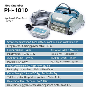 <span class=keywords><strong>Robot</strong></span> de nettoyage de <span class=keywords><strong>piscine</strong></span> automatique <span class=keywords><strong>à</strong></span> aspiration forte longue durée de vie de la <span class=keywords><strong>batterie</strong></span> - Product Image 2