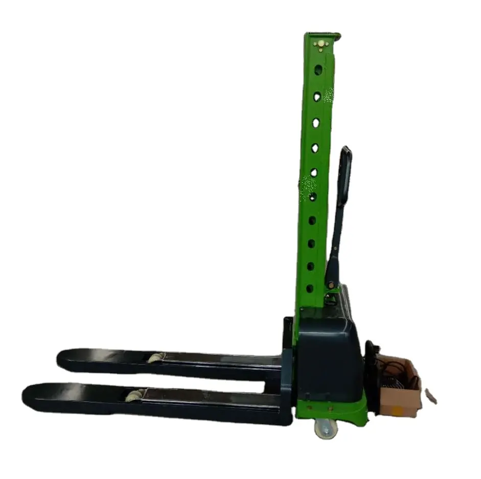 1 ton of semi electric self loading stacker the rising height of 800mm to 1300mm CDD10Z13