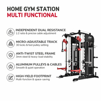 2026 Accessoires de maison : Rack à squats multifonctionnel, Machine Smith pour usage en salle de sport et homegym, de fabrication professionnelle