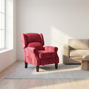 Sillón con Brazos de Tela de Diseño Moderno para Sala de Estar, Dormitorio, Uso en Hoteles - Silla Reclinable de Descanso - Product Image 2