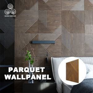 MUMU-cabecero Interior 3D para Hotel, Panel de pared de estilo europeo natural, arte, versión clásica - Product Image 2