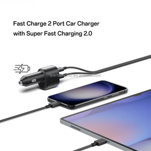 45w & 15w rapide type c adaptateur double port usb c chargeur de voiture pour samsung a41 a51 a70 a70e a71 a10s a20s a30s a70s a01 a21s note20 - Product Image 3