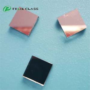 Miroirs en verre à motif simple FELIX, substrat en verre optique, revêtement diélectrique en aluminium, or, argent - Product Image 1