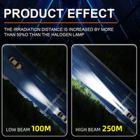 Ampoule de phare de voiture LED mini 84W 10000lm 6000K large 9-32V Plug & Play, ajustement universel, CANBUS, ventilateur de refroidissement, sans erreur