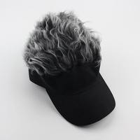 Gorra de Béisbol Personalizada con Visera y Peluca, Venta Caliente de Fábrica