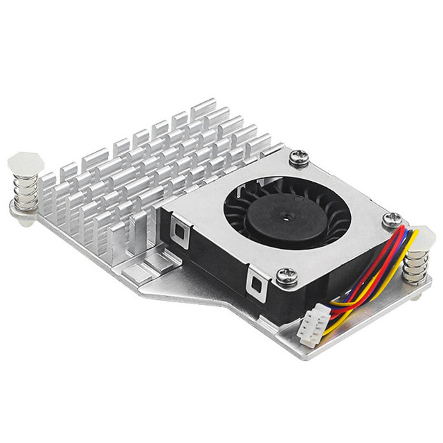 ZYSY Raspberry Pi 5 Model 030 Aluminum Heatsink Active Cooler with Blower Fan Screw Fastening China