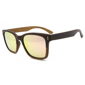 Gafas de Sol de Madera Reciclada con Bisagras de Resorte, Polarizadas TAC, con Caja de Madera, Novedad de Moda - Product Image 5