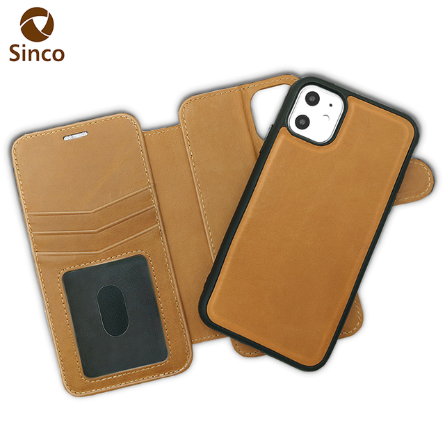 New Arrival Leather Flip Cover Wallet Phone case for iphone