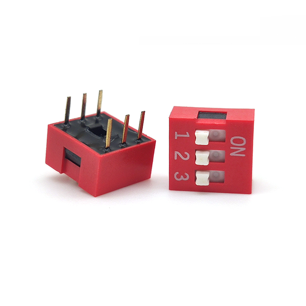 Beelee 6 pin тумблер BL-BM-DS-03 Красный SMD dip-переключатель