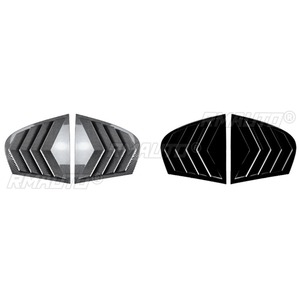 For BMW 5 Series E60 2004-2010 Rear <b>Window</b> Side Vent Shutter Louver <b>Cover</b> Trim Rear Quarter Panel <b>Window</b> Car Accessories - Product Image 6