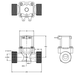 Vanne solénoïde à commande pilote en laiton haute température et haute pression pour chaudières industrielles et systèmes d'eau chaude – Offre spéciale - Product Image 6