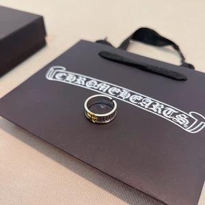 แหวนรูปกางเขนสไตล์โครมฮาร์ท วินเทจ พังก์ ฮิปฮอป สำหรับผู้ชายและผู้หญิง - Product Image 5