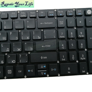 Clavier d'ordinateur portable rétro-éclairé RU pour Acer Aspire E5-573 772 522 532 E5-<span class=keywords><strong>574</strong></span> <span class=keywords><strong>V3</strong></span> 575 ES1 523 533 F5-771 claviers russes LV5P _ A50BWL - Product Image 3