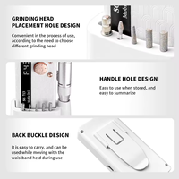 Nouvelle perceuse à ongles rechargeable SG713 2026, 45000 tr/min, polisseuse à ongles pour manucure, pédicure, élimination des cuticules, machine à polir