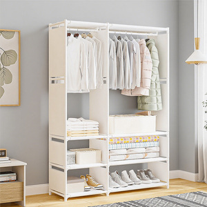 <span class=keywords><strong>Armario</strong></span> Almacenamiento para sala de estar Almacenamiento de ropa de gran capacidad Ropa de tela no tejida portátil extraíble - Product Image 5