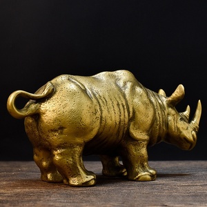 New Products 2024 Unique Decorative <strong>Rhino</strong> Figurines <strong>Statue</strong> Outdoor Garden <strong>Rhino</strong> Sculpture Animal <strong>Statue</strong> Toy - Product Image 3