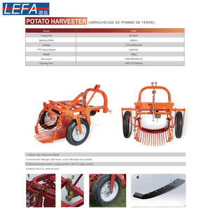 Tractor 3 Point Mounted Potato Harvester <strong>Machine</strong> 1 Row Mini Potato Digger With CE Manufacturer Rice <strong>Machine</strong> Red Rice <strong>Cutter</strong> - Product Image 2