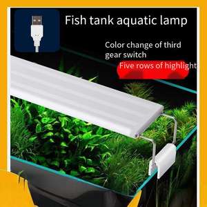 <span class=keywords><strong>Lampe</strong></span> LED d'<span class=keywords><strong>aquarium</strong></span> en plastique à économie d'énergie 25W 110-240V, dimmable, petite et moyenne taille, à <span class=keywords><strong>pince</strong></span>, pour <span class=keywords><strong>aquarium</strong></span> paysager et algues - Product Image 2